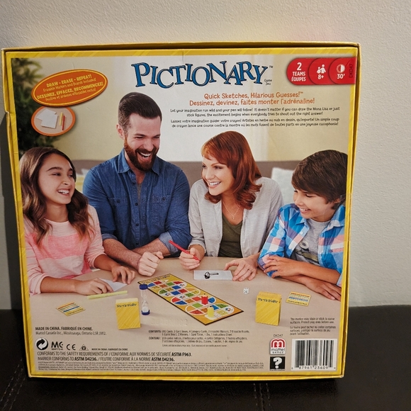 Brand New Pictionary Game - Picture 2 of 3